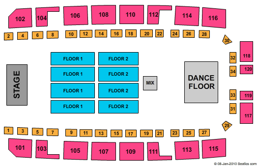 Resistol Arena Seating Chart